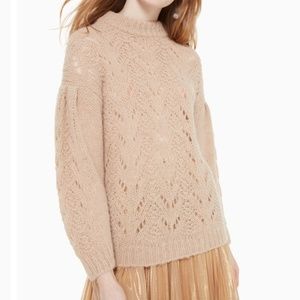 Over sized knit sweater